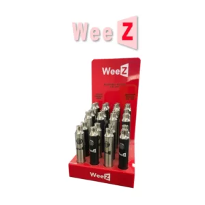 Weez Adjustable Voltage 650mah battery Display- 24ct