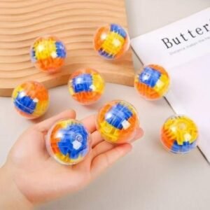 3D Maze Puzzle Ball & Cube - 4.5 cm Ball