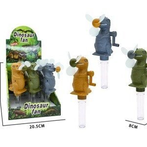 Candy Toy Mini Hand Fan - Dinosaur Fan B