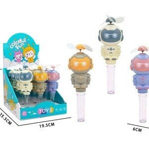 Candy Toy Mini Hand Fan - Robot Fan