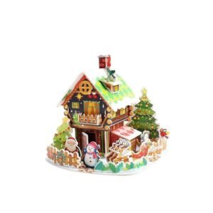 Christmas 3D Paper Puzzle - Classic House