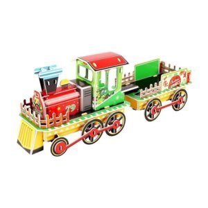 Christmas 3D Paper Puzzle - Train