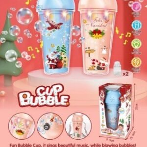 Christmas Bubble Water Cup - Style B