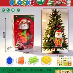 Christmas Building Block Box Set - Large Particle 24 pcs