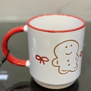 Christmas Ceramic Camp Mug - Gingerbread