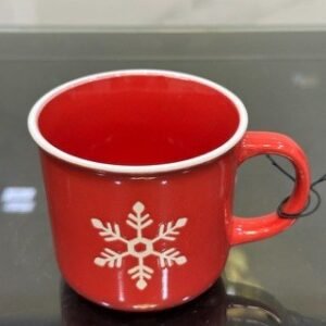 Christmas Ceramic Camp Mug