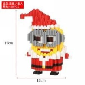 Christmas Character Micro Building Blocks (458 pcs)
