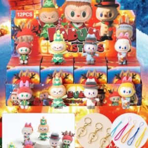 Christmas Flocked Figure Blind Box