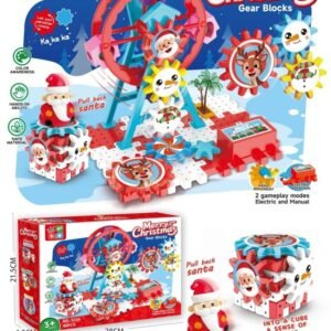 Christmas Gear Building Blocks STEM Set - Ferris Wheel