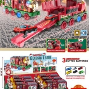 Christmas Inertia Launch Track Train (6 pcs)
