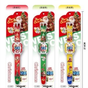 Christmas LED Watch - Card Pack B