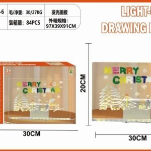 Christmas Light-Up Acrylic Drawing Board