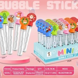 Christmas Mini Bubble Wand