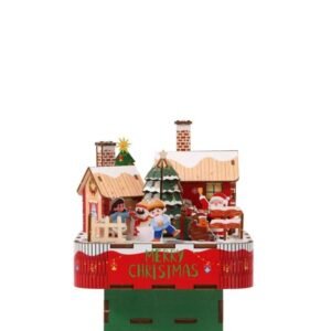 Christmas Music Box Decoration