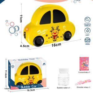 Christmas Reindeer Bubble Car
