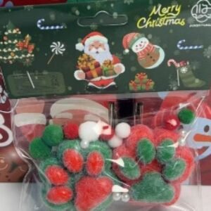 Christmas Squishy Pinch Toy - Double Cat Paws