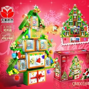 Christmas Tree Building Block Display