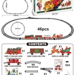 Classic Christmas Electric Train Set
