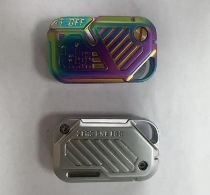 Cyber Metal Push Slider