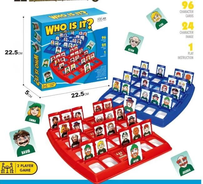 Face Guessing Board Game