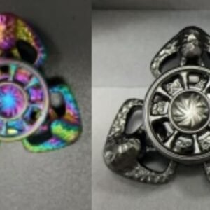 Fire Butterfly Metal Fidget Spinner