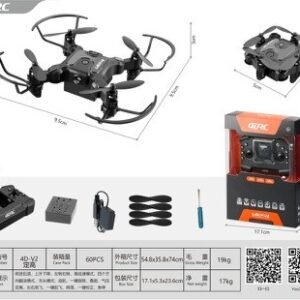 Foldable RC Quadcopter Drone - Mini Storage Edition