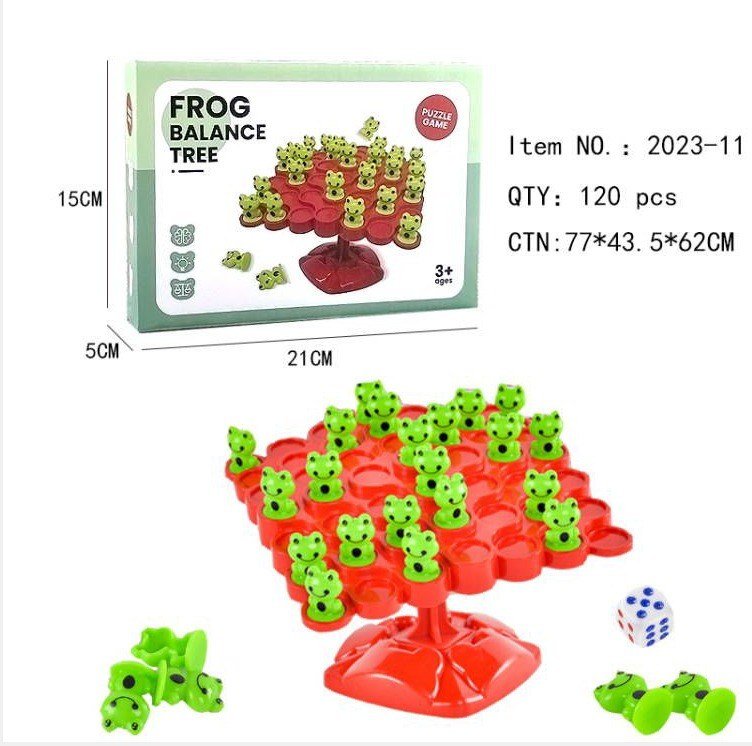 Frog Balance Tree Counting Game