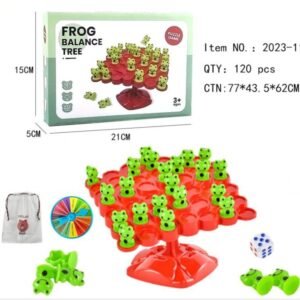 Frog Balance Tree Counting Game - With Spinner & Storage Bag