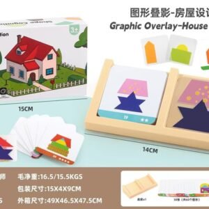 House Designer Shape Overlay Puzzle
