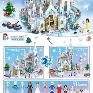Ice & Snow Castle Building Block Set 1415 pcs