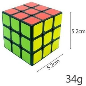 Magic Speed Cube Puzzle - 5.2 cm