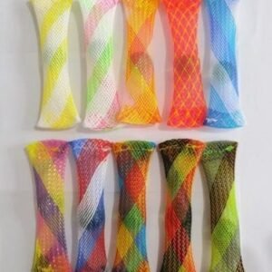 Marble Mesh Fidget Tube - Tie-Dye