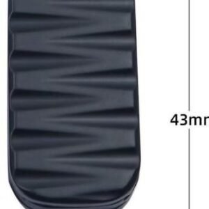 Melon Seed Wave Push Slider - Black
