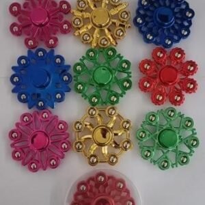 Metal Bead Fidget Spinner - 8-Bead