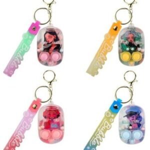 Mini Basketball Arcade Game Keychain