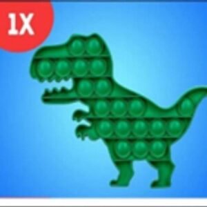 Pop It Bubble Fidget - Dinosaur