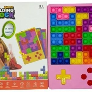 Pop It Tetris Building Block Puzzle - Button Game Edition