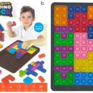 Pop It Tetris Building Block Puzzle - Classic Edition