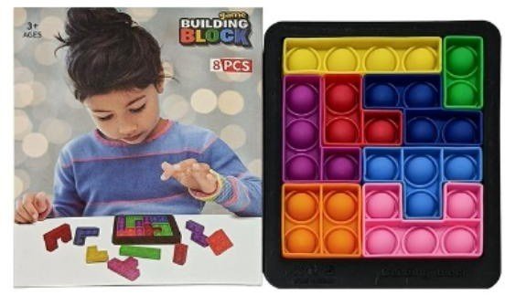 Pop It Tetris Building Block Puzzle - Image 2