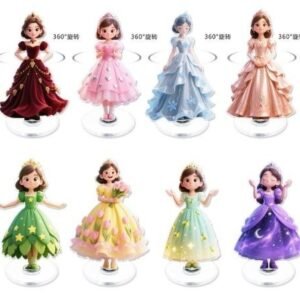 Princess Acrylic Rotating Stand