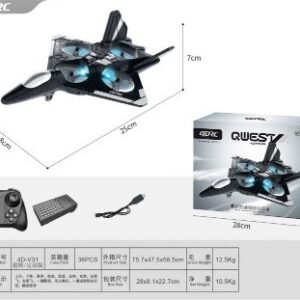 RC Fighter Jet Quadcopter - Altitude Hold