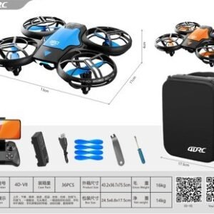 RC Quadcopter Drone with Propeller Guards - Sensor Control Camera 0.3MP - Style B