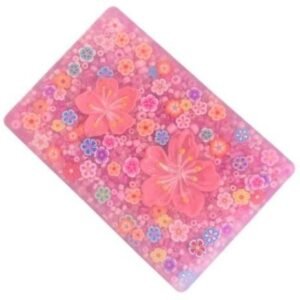 Resin Thread Peeling Sensory Toy 9 x 6 cm - Pink Flower