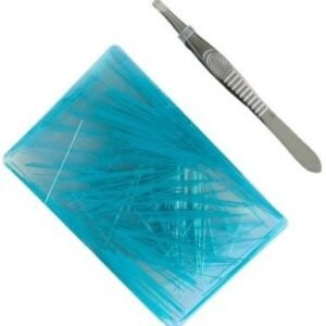 Resin Thread Peeling Sensory Toy 9 x 6 cm - Teal Thread