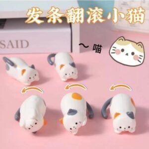 Rolling Cat Wind-Up Toy