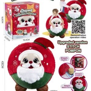 Santa Inflatable Plush Ball