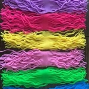 Stretchy Noodle Fidget String - Rainbow Spaghetti Bundle
