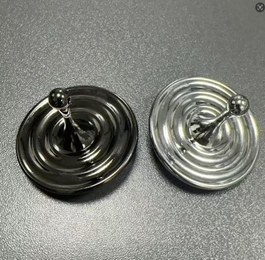 Water Drop Metal Spinning Top